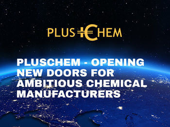 Pluschem website homepage